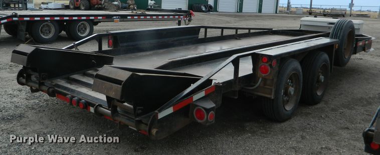 image for item GE9860 2007 Belshe TL04 equipment trailer