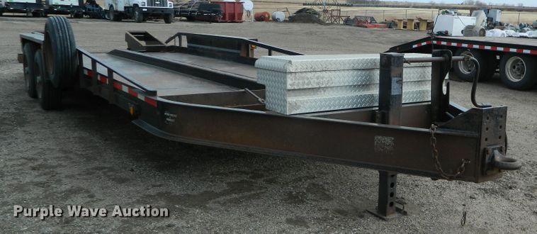 image for item GE9860 2007 Belshe TL04 equipment trailer