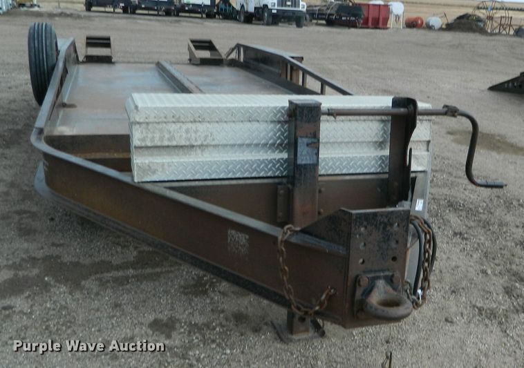 image for item GE9860 2007 Belshe TL04 equipment trailer