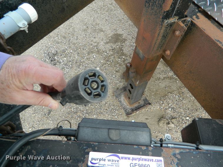 image for item GE9860 2007 Belshe TL04 equipment trailer