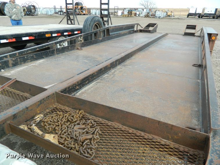 image for item GE9860 2007 Belshe TL04 equipment trailer