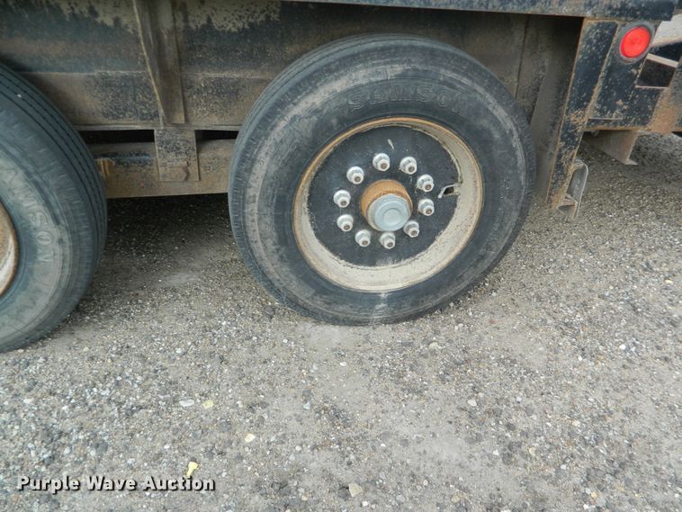 image for item GE9860 2007 Belshe TL04 equipment trailer