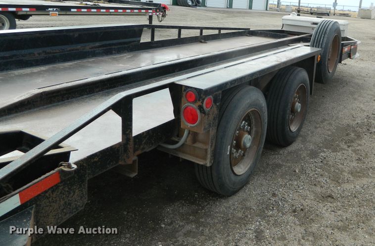 image for item GE9860 2007 Belshe TL04 equipment trailer