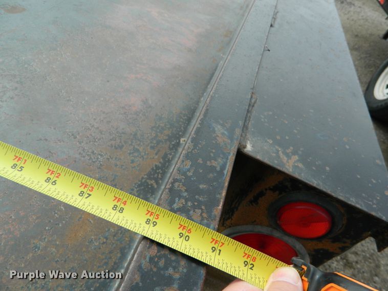 image for item GE9860 2007 Belshe TL04 equipment trailer