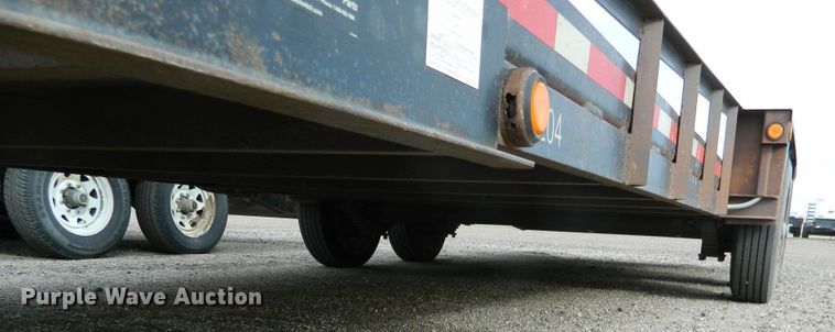 image for item GE9860 2007 Belshe TL04 equipment trailer