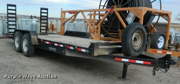 image for item GE9861 2014 Eagle 7X20FTA70-14000 equipment trailer
