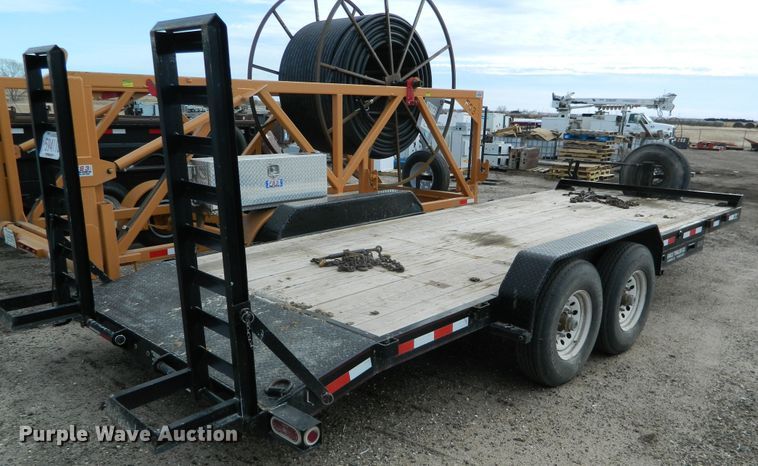 image for item GE9861 2014 Eagle 7X20FTA70-14000 equipment trailer