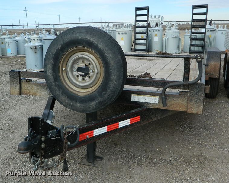 image for item GE9861 2014 Eagle 7X20FTA70-14000 equipment trailer