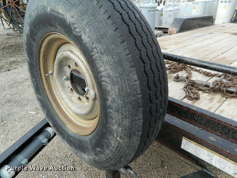 image for item GE9861 2014 Eagle 7X20FTA70-14000 equipment trailer