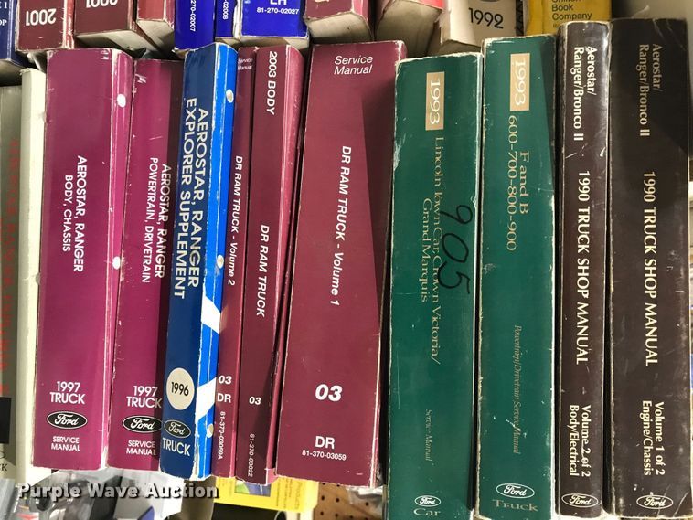 image for item BI9778 (21) auto repair manuals