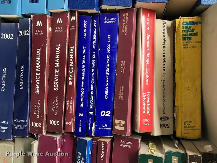 image for item BI9778 (21) auto repair manuals