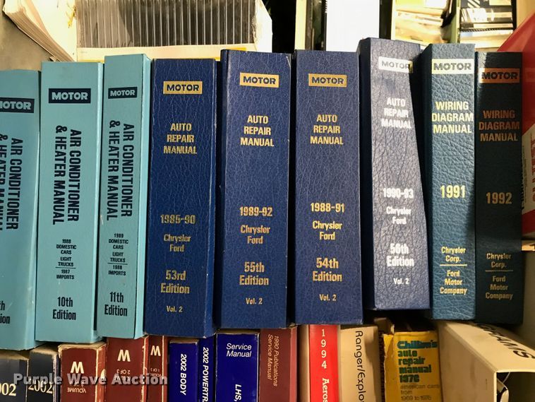 image for item BI9778 (21) auto repair manuals