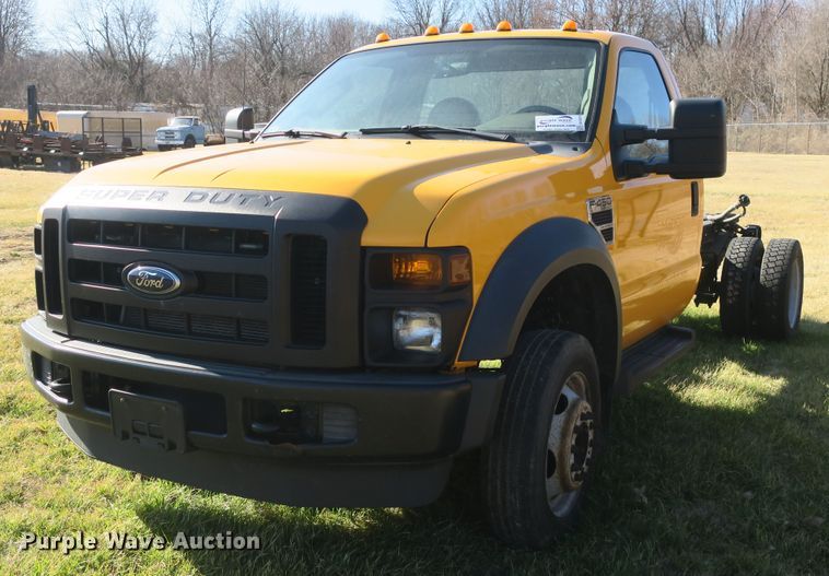 image for item DB10078 2008 Ford F450 Super Duty truck cab and chassis