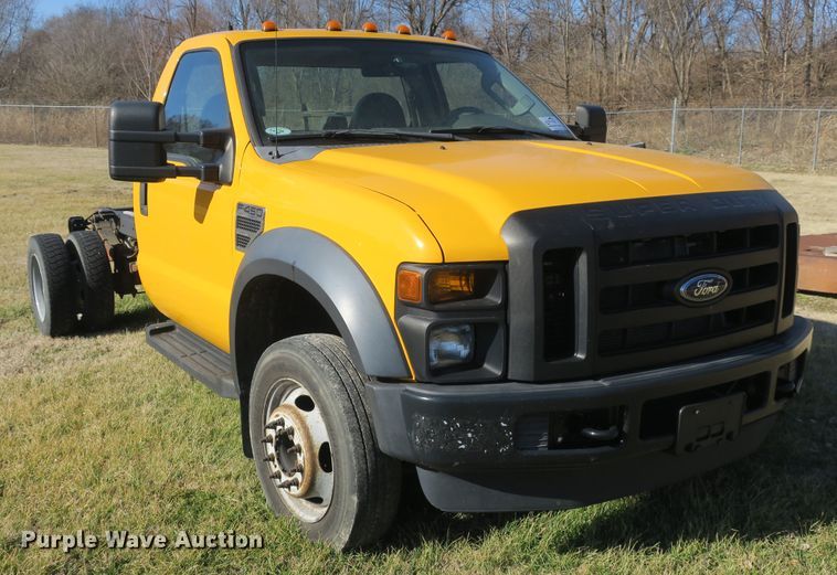 image for item DB10078 2008 Ford F450 Super Duty truck cab and chassis
