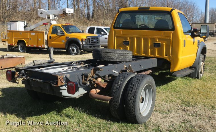 image for item DB10078 2008 Ford F450 Super Duty truck cab and chassis