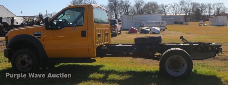 image for item DB10078 2008 Ford F450 Super Duty truck cab and chassis