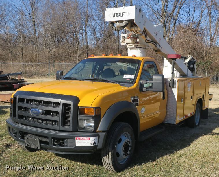 image for item DB10079 2008 Ford F550 bucket truck