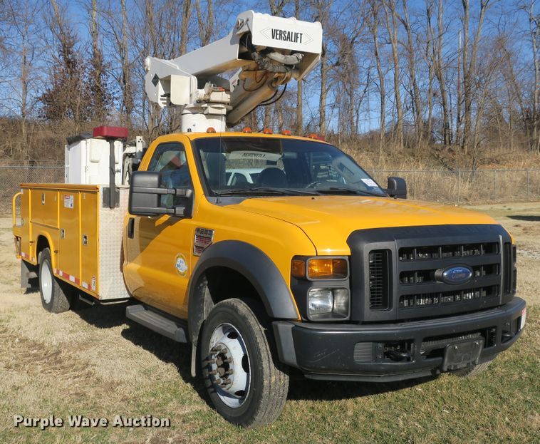 image for item DB10079 2008 Ford F550 bucket truck
