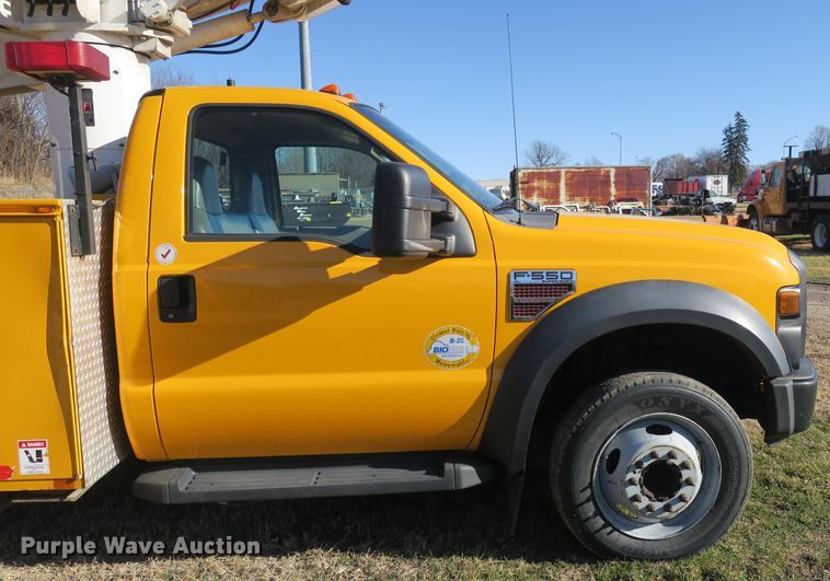 image for item DB10079 2008 Ford F550 bucket truck