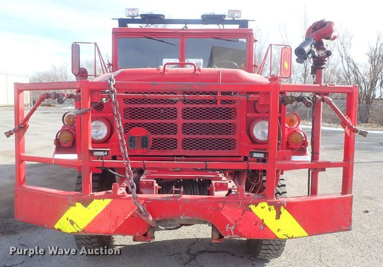 image for item DC3388 1984 American General M925 brush fire truck
