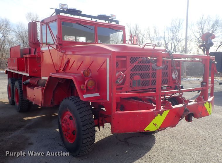image for item DC3388 1984 American General M925 brush fire truck