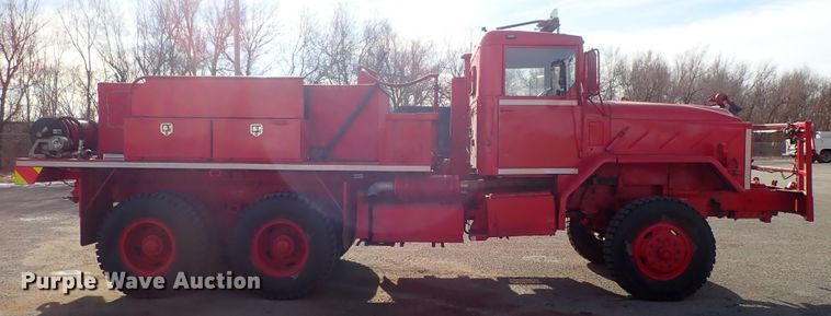 image for item DC3388 1984 American General M925 brush fire truck