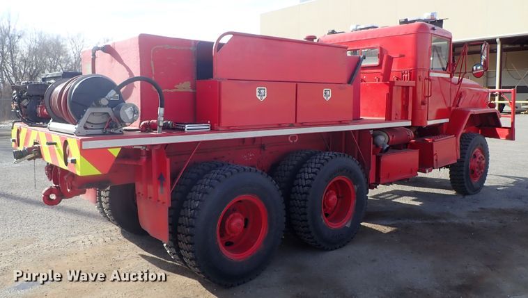 image for item DC3388 1984 American General M925 brush fire truck