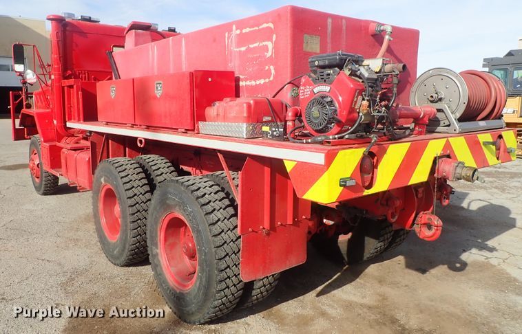 image for item DC3388 1984 American General M925 brush fire truck