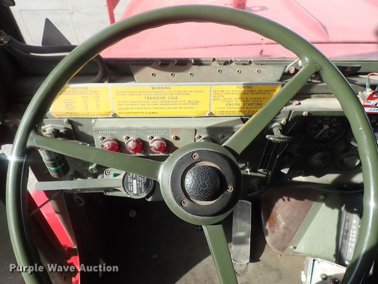 image for item DC3388 1984 American General M925 brush fire truck