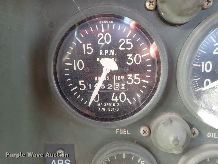 image for item DC3388 1984 American General M925 brush fire truck