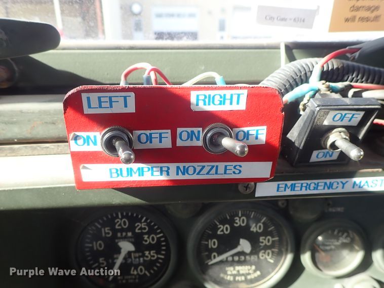 image for item DC3388 1984 American General M925 brush fire truck