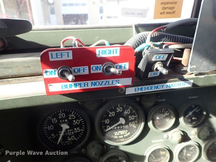 image for item DC3388 1984 American General M925 brush fire truck