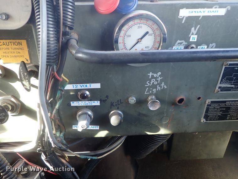 image for item DC3388 1984 American General M925 brush fire truck