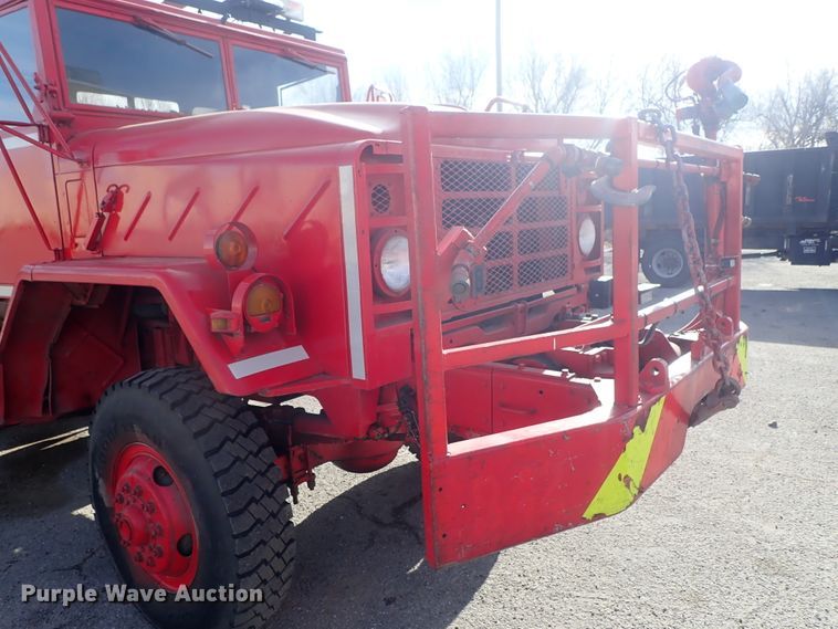 image for item DC3388 1984 American General M925 brush fire truck