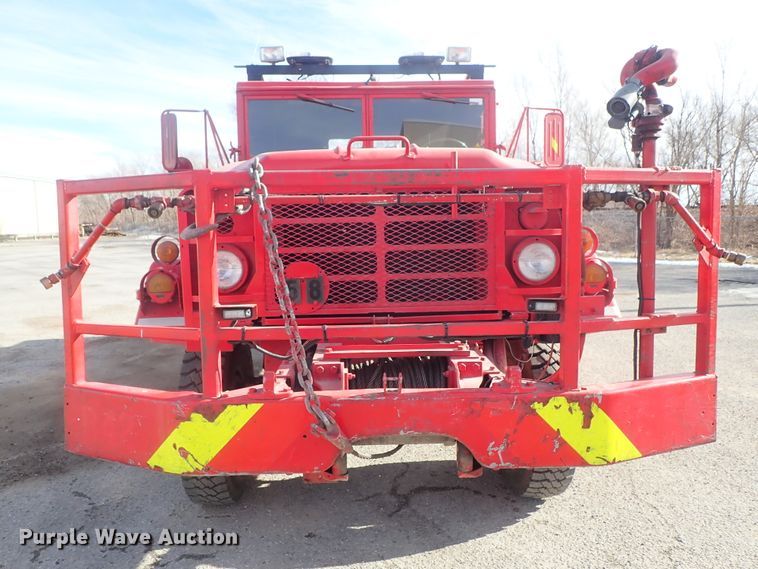 image for item DC3388 1984 American General M925 brush fire truck