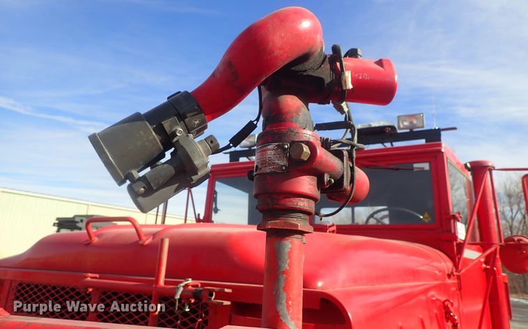 image for item DC3388 1984 American General M925 brush fire truck