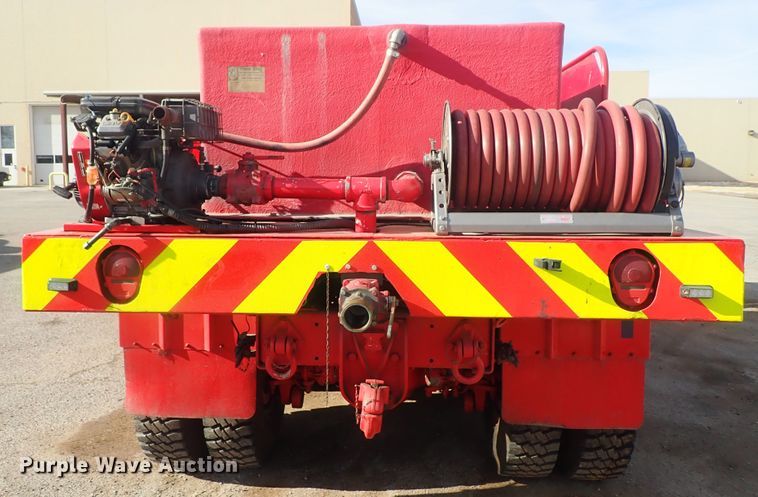 image for item DC3388 1984 American General M925 brush fire truck