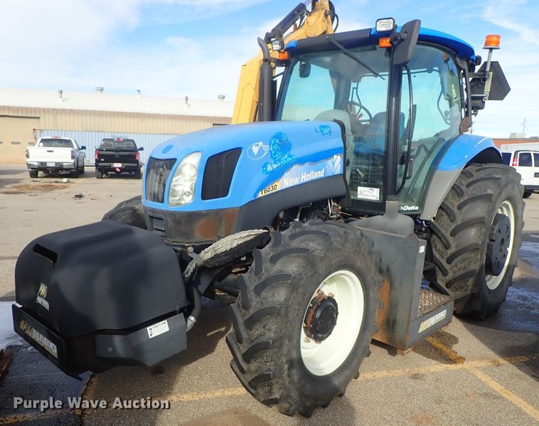 image for item DC3395 2009 New Holland T6030 MFWD tractor