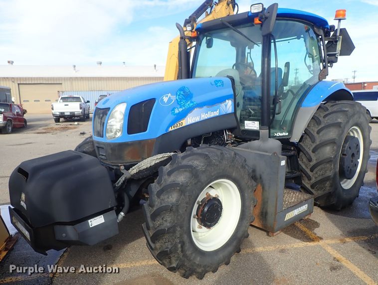 image for item DC3395 2009 New Holland T6030 MFWD tractor