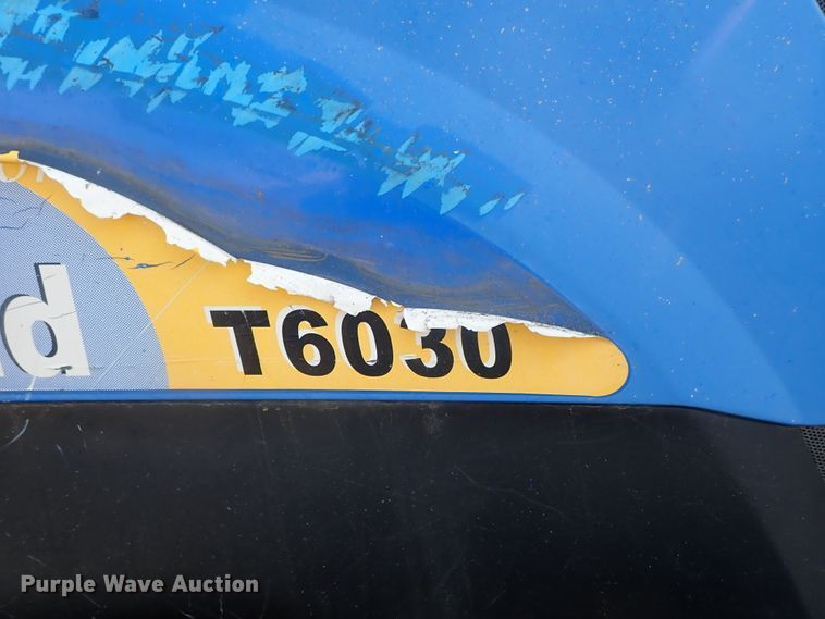 image for item DC3395 2009 New Holland T6030 MFWD tractor