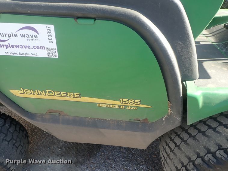 image for item DC3397 John Deere 1565 lawn mower