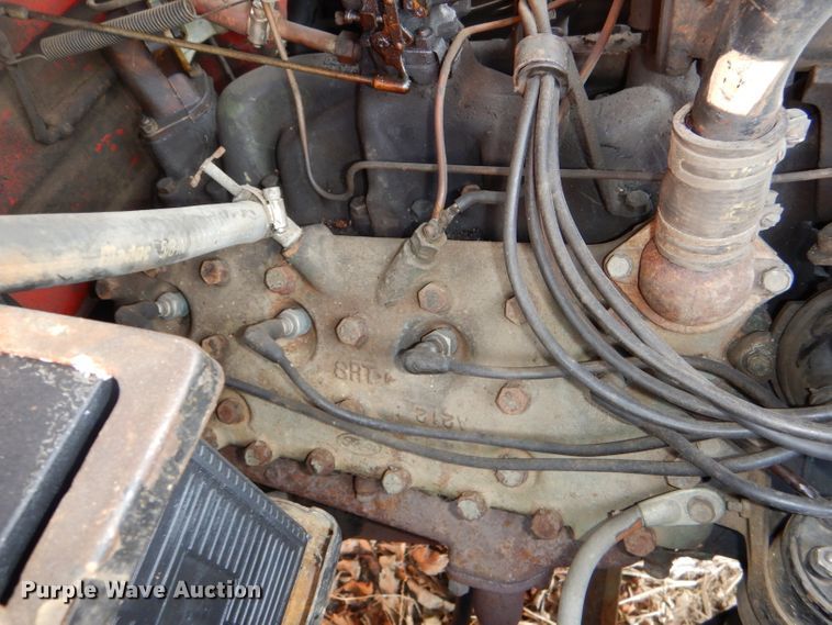 image for item DE0075 1952 Ford F5 fire truck