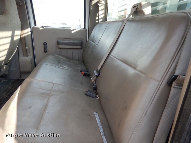 image for item DE4202 2008 Ford F450 Super Duty XL Crew Cab utility truck