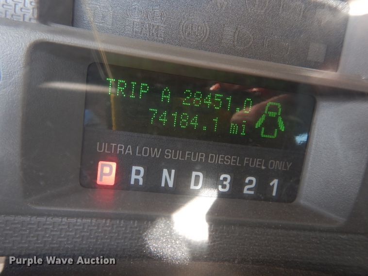 image for item DE4202 2008 Ford F450 Super Duty XL Crew Cab utility truck