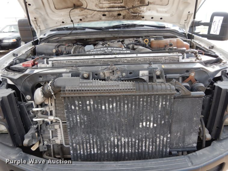 image for item DE4202 2008 Ford F450 Super Duty XL Crew Cab utility truck