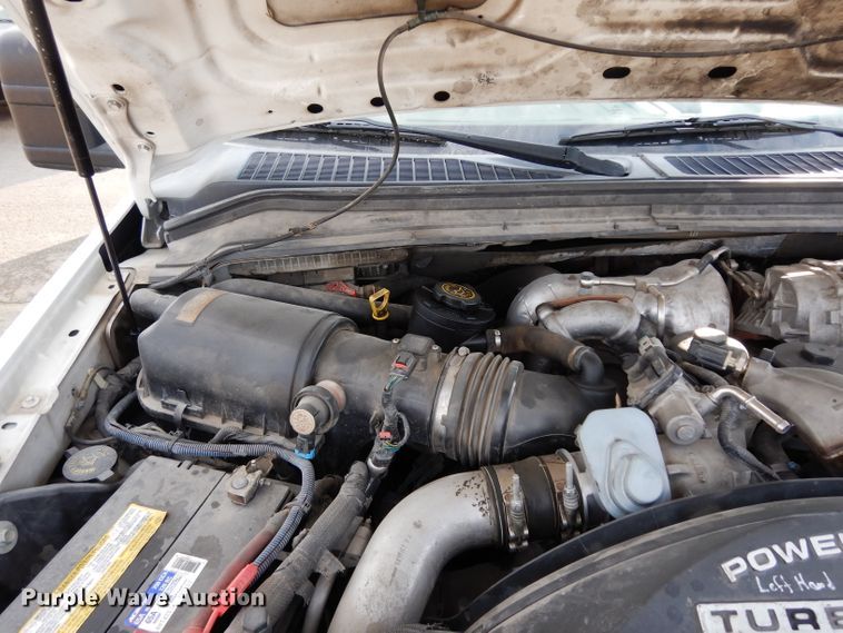 image for item DE4202 2008 Ford F450 Super Duty XL Crew Cab utility truck