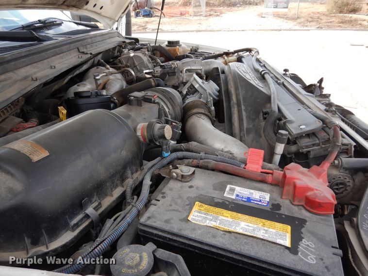 image for item DE4202 2008 Ford F450 Super Duty XL Crew Cab utility truck