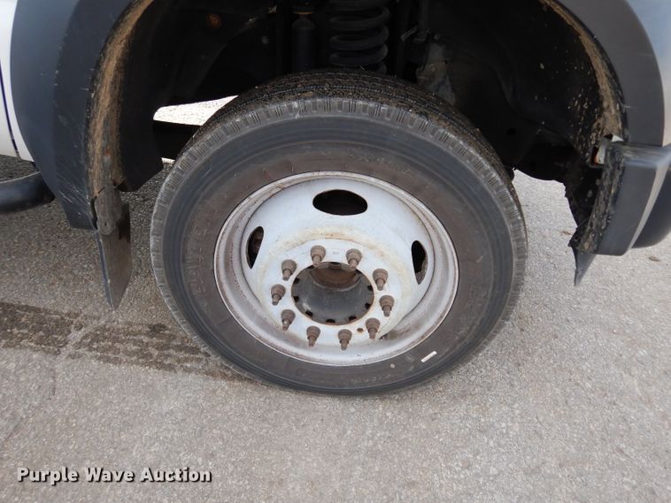 image for item DE4202 2008 Ford F450 Super Duty XL Crew Cab utility truck