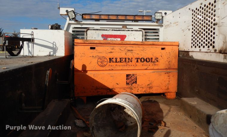 image for item DE4202 2008 Ford F450 Super Duty XL Crew Cab utility truck