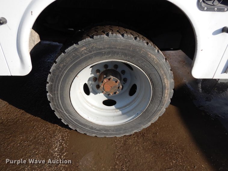 image for item DE4202 2008 Ford F450 Super Duty XL Crew Cab utility truck